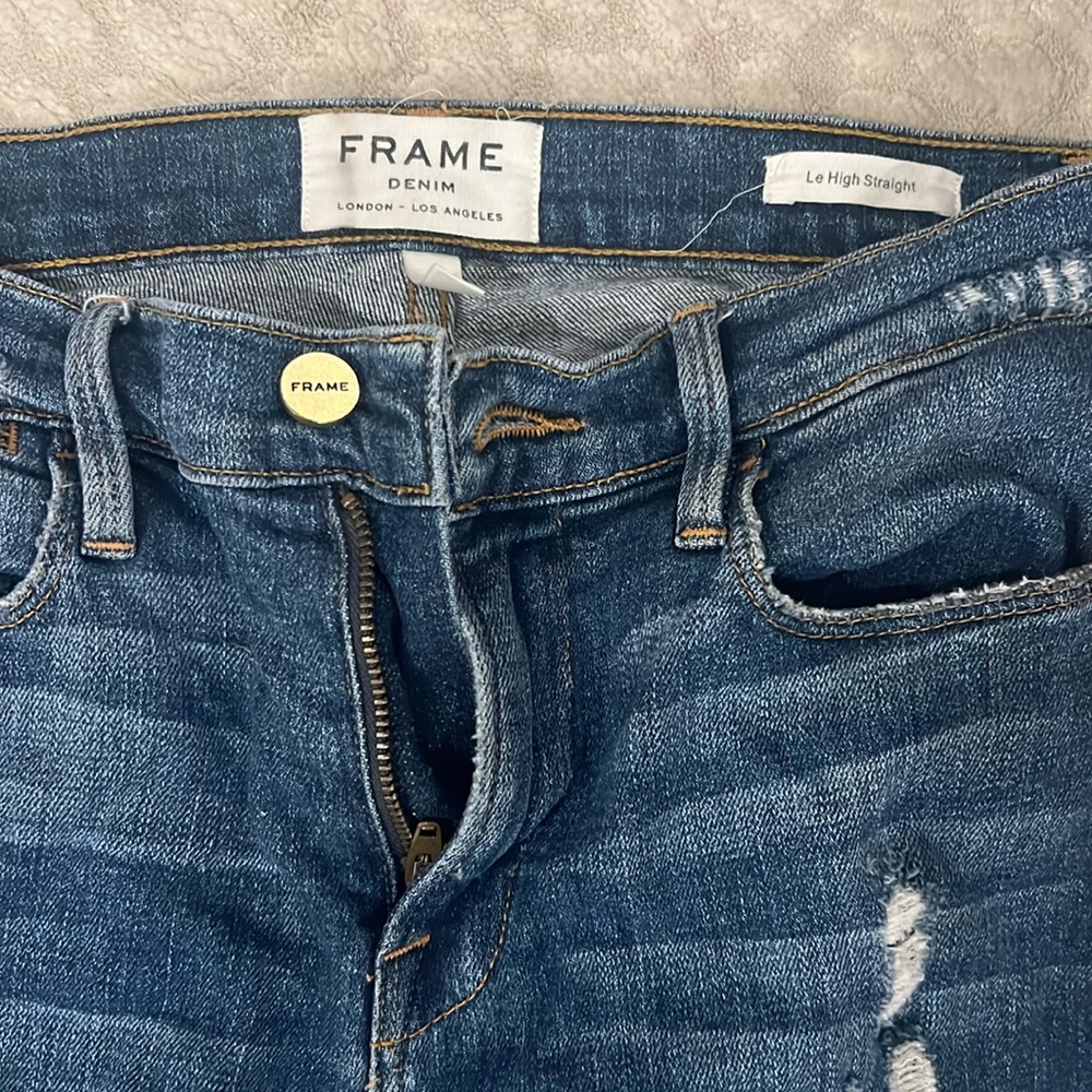 Frame Denim Le High Straight size 25